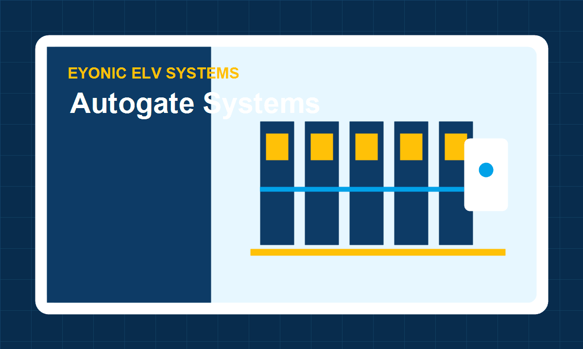 Automated gate and remote-control visual for Eyonic autogate services