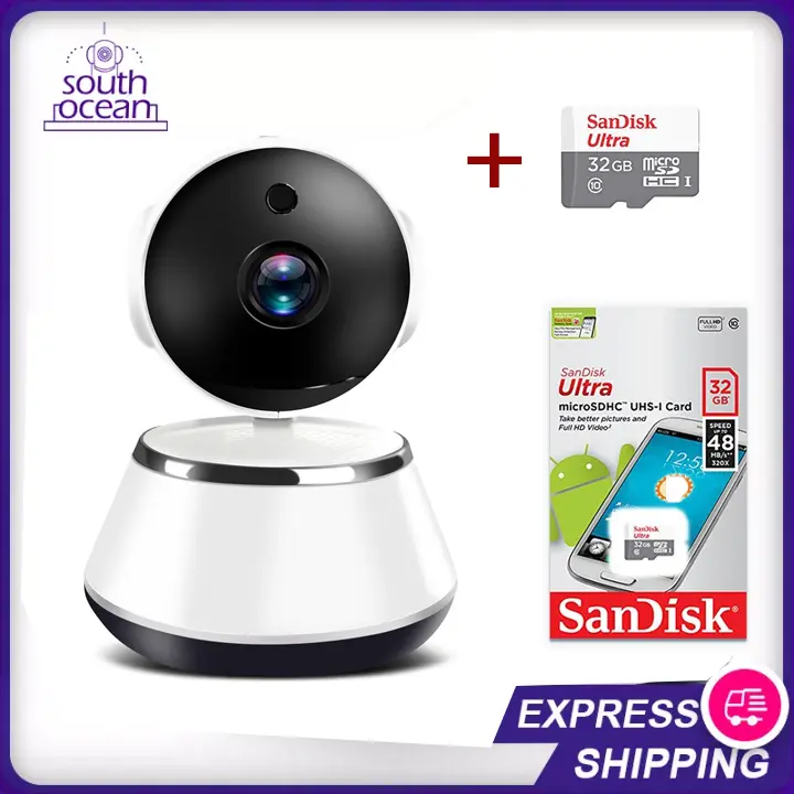 South Ocean Q6 Pro camera and SD-card options — SouthOcean TikTok Shop listing image