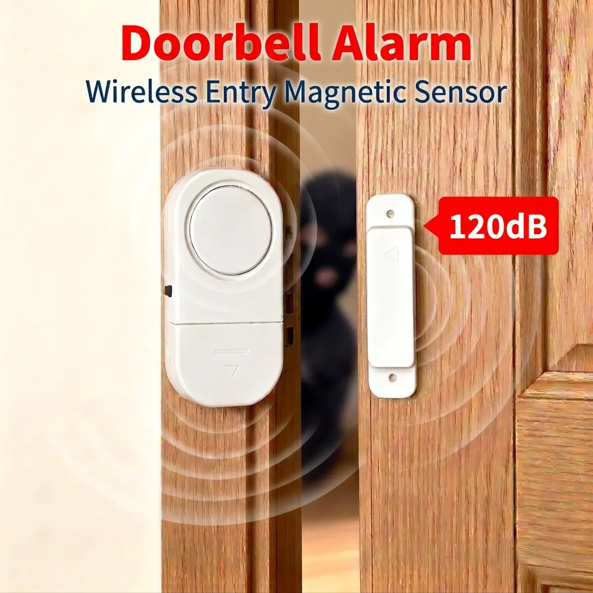 Magnetic door and window alarm — Wheatear Shop-MY01 TikTok Shop listing image