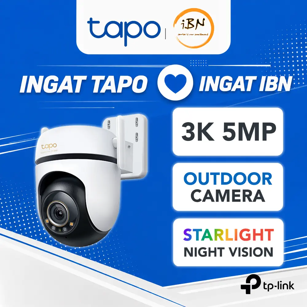 Tapo C530WS outdoor Wi-Fi camera — IBN TikTok Shop listing image