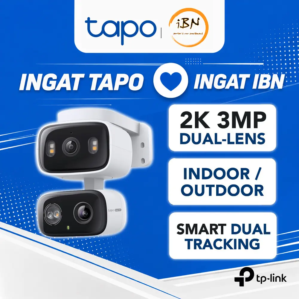 Tapo C246D HybridCam Duo — IBN TikTok Shop listing image